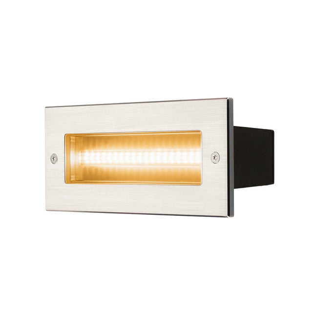 SLV Buitenlamp BRICK IP65 Roestvrij Staal - 950 lm - Doika - Buitenverlichting - SLV - 4024163164481 - 233660