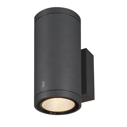 SLV Buitenlamp ENOLA ROUND M UP/DOWN IP65 Antraciet - Doika - Buitenverlichting - SLV - 4024163235822 - 1003425