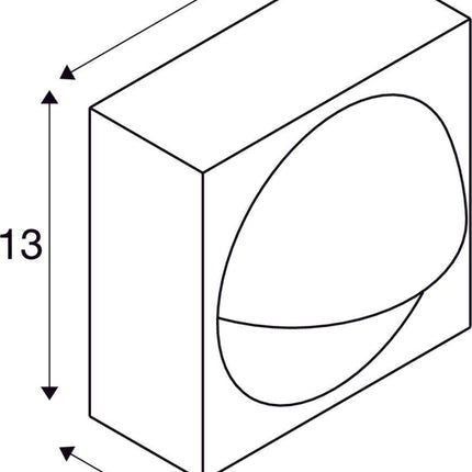 SLV Buitenlamp LID I IP65 Antraciet - Enkel - Doika - Buitenverlichting - SLV - 4024163288101 - 1007667