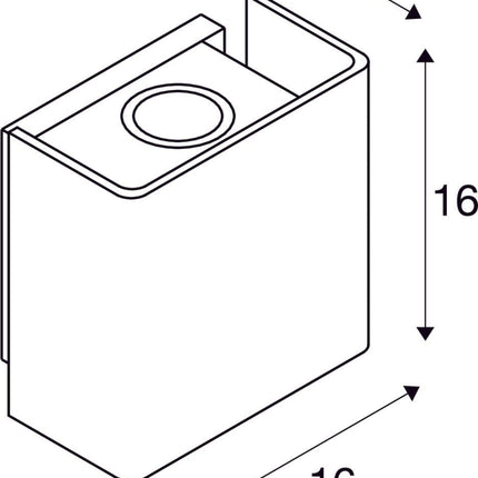 SLV Buitenlamp MANA OUT IP65 Antraciet - Doika - Buitenverlichting - SLV - 4024163230940 - 1002900