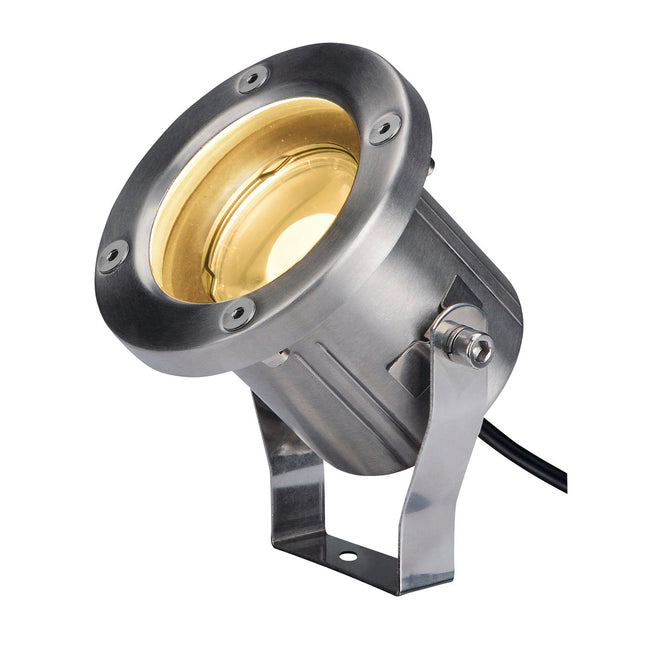 SLV Buitenlamp NAUTILUS 10 SPOT LED IP55 Roestvrij Staal - Doika - Buitenverlichting - SLV - 4024163221931 - 1001962