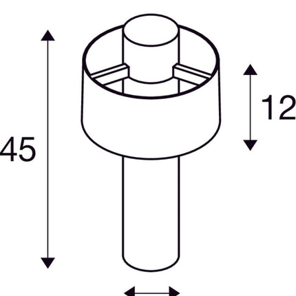 SLV Buitenlamp PHOTONI IP65 Roest - Doika - Buitenverlichting - SLV - 4024163295307 - 1008196