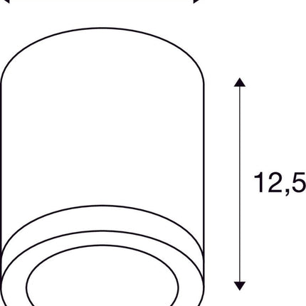 SLV Buitenlamp ROX IP44 Aluminium - Doika - Buitenverlichting - SLV - 4024163180771 - 1000332