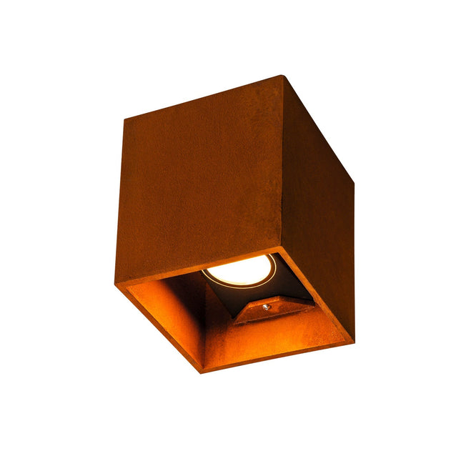 SLV Buitenlamp RUSTY® UP/DOWN IP65 Roest - Vierkant - Doika - Buitenverlichting - SLV - 4024163248006 - 1004650