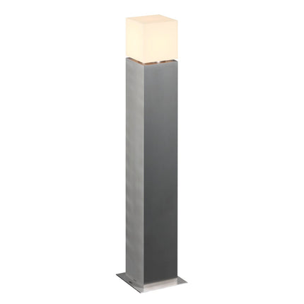 SLV Buitenlamp SQUARE POLE 90 IP44 Roestvrij Staal - Doika - Buitenverlichting - SLV - 4024163180917 - 1000346