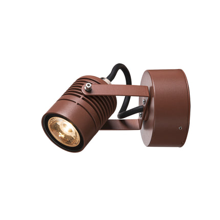 SLV Lampe d'extérieur LED SPOT IP55 Rouille