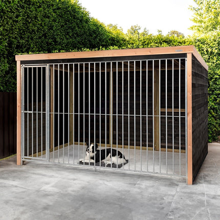 Voldux Hondenhok Dave 314 x 203 x 196 cm - Doika BV - Hondenkennel - Voldux - 8720569173220 - 8720569173220