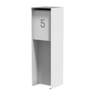 Adezz Flyn Brievenbus Aluminium 35x35x115 cm - Doika - Brievenbus - Adezz - LFA1