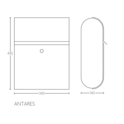 Antares® Ultra - Wandbrievenbus - LetterBox - Brievenbus - Formani - 8718009071250 - 1011B003INXX0