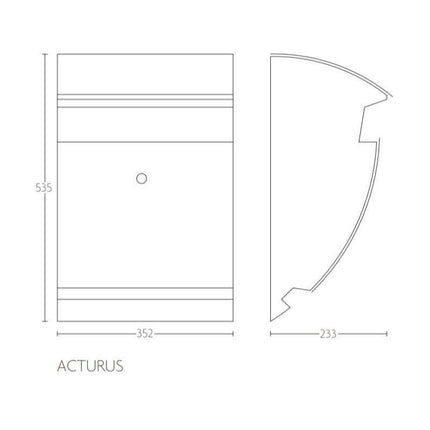 Arcturus® Ultra - Wandbrievenbus - LetterBox - Brievenbus - Formani - 8718009071267 - 1011B004INXX0