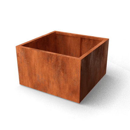 ArtesaB9 plantenbak - 100x100x60cm 60kg - cortenstaal - LetterBox - Plantenbak - Geroba - ArtesaB9