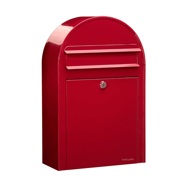 Bobi Classic S RAL 3001 helderrood - LetterBox - Brievenbus - Bobi - 6417237039057 - 01.01.19.01 helderrood RAL3001