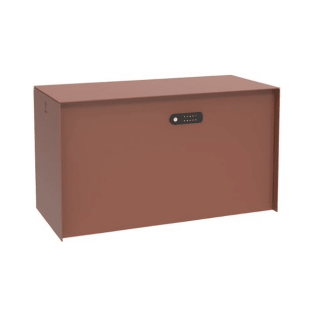 eSafe Bulkbox Pakketbox Cortenstaal look - Doika BV - Pakketbox - eSafe - -