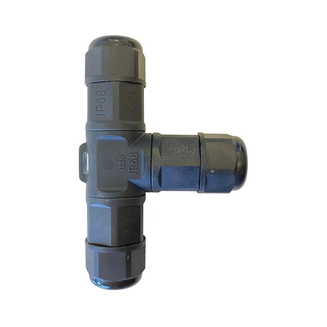 eSafe Entrada Range 3-way connector - Doika BV - Buitenverlichting accessoires - eSafe - 5413470084060 - AB320602