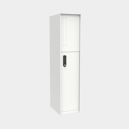 eSafe Fenix Front Pakketbrievenbus Verkeerswit RAL 9016 - Doika BV - Pakketbrievenbus - eSafe - -