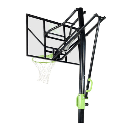 EXIT Galaxy basketbalbord voor grondmontage - groen/zwart - Doika BV - Basketbal - EXIT Toys - 8718469463947 - 46.03.10.00