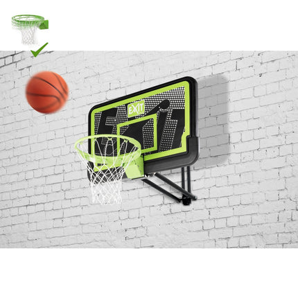 EXIT Galaxy basketbalbord voor muurmontage met dunkring - black edition - Doika BV - Basketbal - EXIT Toys - 8719874704342 - 46.11.11.00