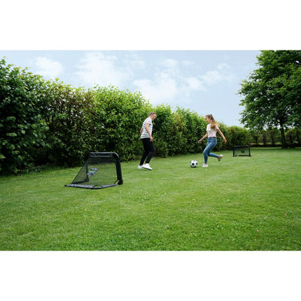 EXIT Pico stalen voetbaldoel 90x60cm (set van 2) - zwart - Doika BV - Voetbaldoelen - EXIT Toys - 8718469463794 - 41.00.20.00