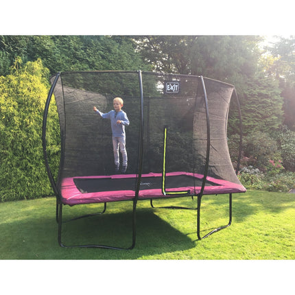 EXIT Silhouette trampoline 214x305cm - roze - Doika BV - Trampoline - EXIT Toys - 8719743250345 - 12.93.70.60