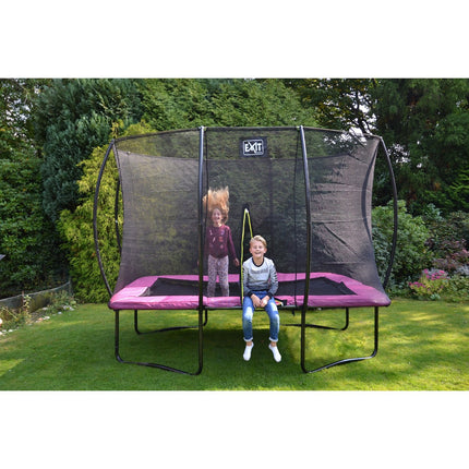 EXIT Silhouette trampoline 244x366cm - groen - Doika BV - Trampoline - EXIT Toys - 8719743250284 - 12.93.82.40