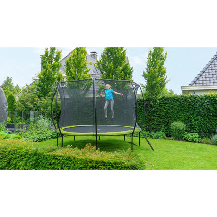 EXIT Silhouette trampoline ø244cm - groen - Doika BV - Trampoline - EXIT Toys - 8719743250239 - 12.93.08.40