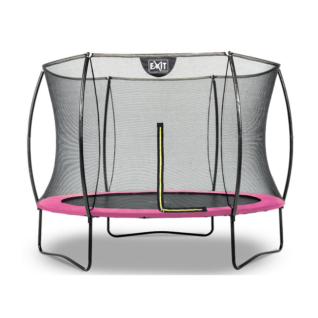 EXIT Silhouette trampoline ø244cm - roze - Doika BV - Trampoline - EXIT Toys - 8719743250307 - 12.93.08.60