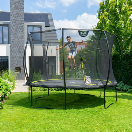 EXIT Silhouette trampoline ø244cm - zwart - Doika BV - Trampoline - EXIT Toys - 8717703020199 - 12.93.08.00