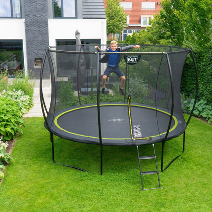 EXIT Silhouette trampoline ø244cm - zwart - Doika BV - Trampoline - EXIT Toys - 8717703020199 - 12.93.08.00