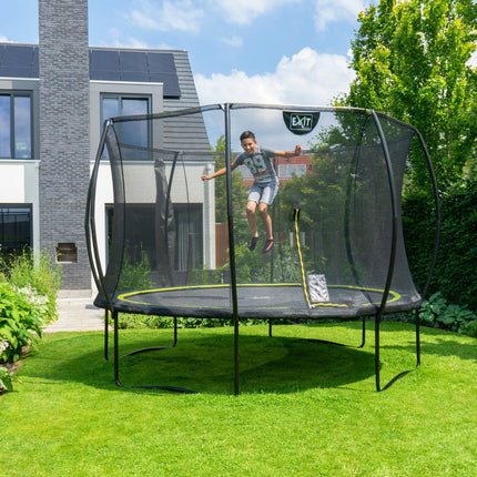 EXIT Silhouette trampoline ø366cm - zwart - Doika BV - Trampoline - EXIT Toys - 8717703020212 - 12.93.12.00