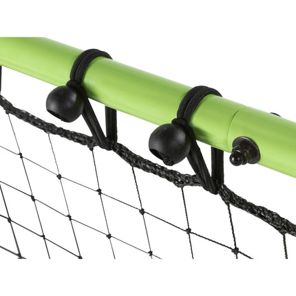 EXIT Tempo multisport rebounder 100x100cm - groen/zwart - Doika BV - Rebounders - EXIT Toys - 8719874706308 - 43.20.10.00