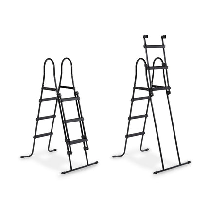 EXIT Wood zwembad 540x250x100cm met zandfilterpomp en overkapping - bruin - Doika BV - Rechthoekige zwembaden - EXIT Toys - 8719743254411 - 30.37.53.10