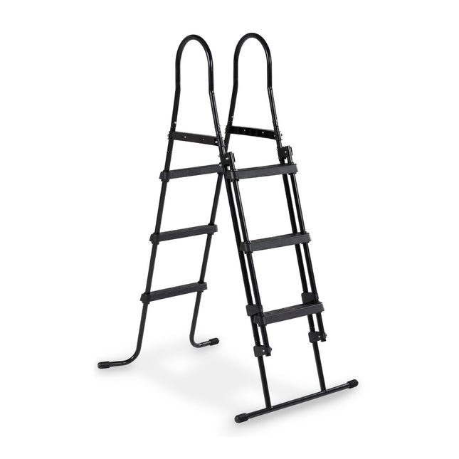 EXIT zwembadtrap voor framehoogte van 91-107cm - zwart - Doika BV - Zwembad accessoires - EXIT Toys - 8720088267394 - 30.93.43.00