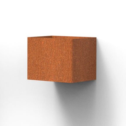 GARDD Cube lamp cortenstaal 10x15x10cm (DxBxH) - Doika BV - Buitenverlichting - Gardd - GARDD-C3W-150