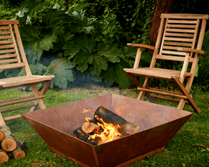 Oskol Vuurschaal Cortenstaal - LetterBox - Vuurschaal - Geroba - OskolQ1