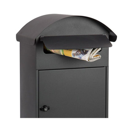Practo Garden Brievenbus Berlin mat zwart - Doika BV - Brievenbus - Practo Garden - 5414045015052 - B712N