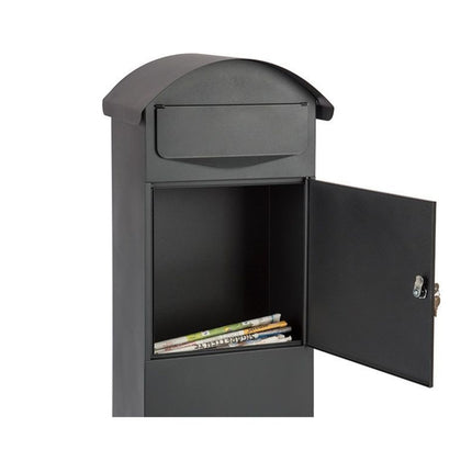 Practo Garden Brievenbus Berlin mat zwart - Doika BV - Brievenbus - Practo Garden - 5414045015052 - B712N