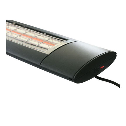 Solamagic Heater D2 BT donkerstraler 2000W Titanium 86,6x20x9,2 cm - Doika BV - Heater - Solamagic - 04026911106767 - 9400012