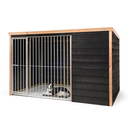 Voldux Hondenhok Bas 314 x 203 x 196 cm - Doika BV - Hondenkennel - Voldux - 8720569173206 - 8720569173206